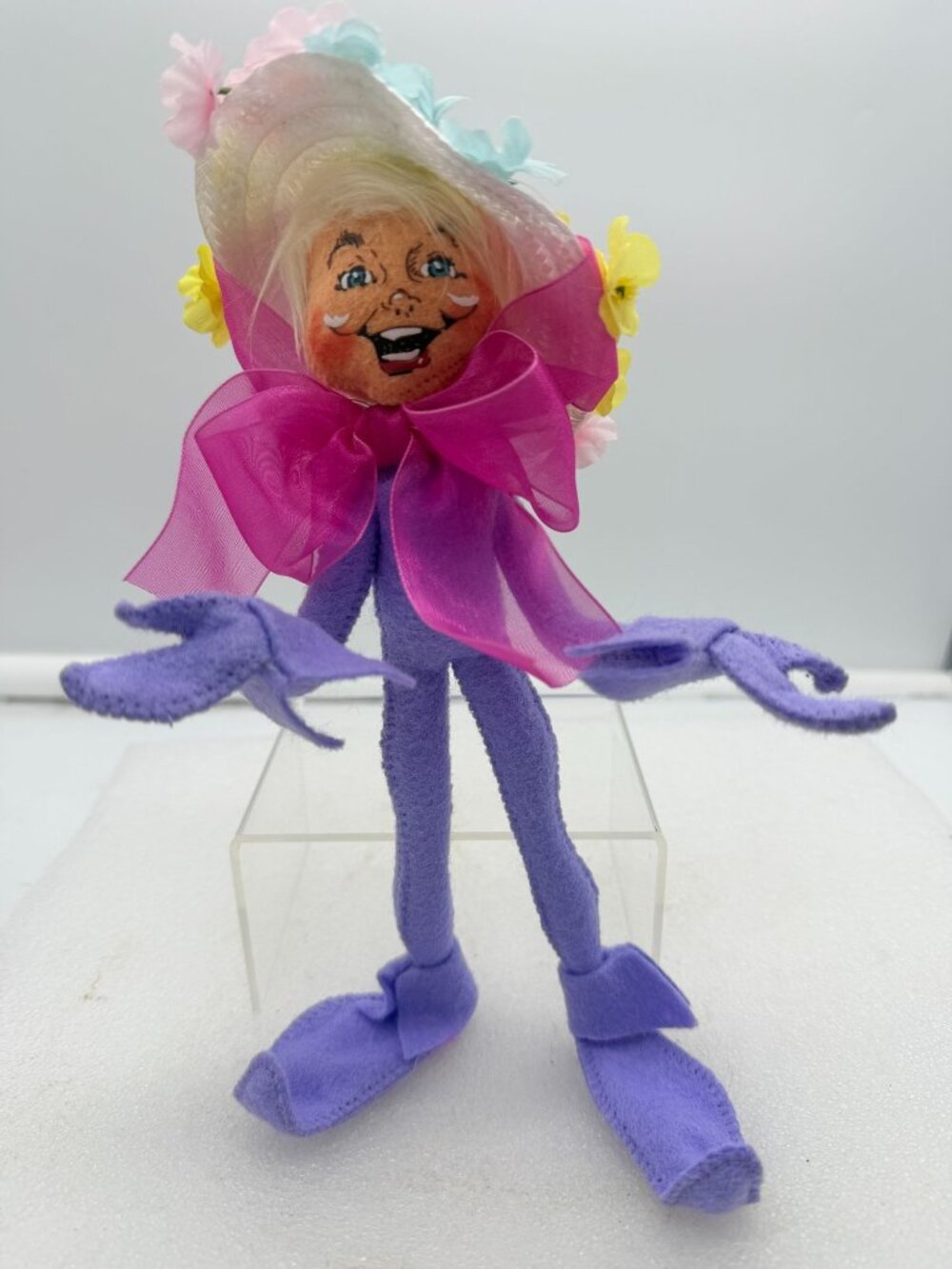 Annalee Mobilitee Dolls Edythe Spring Easter Elf